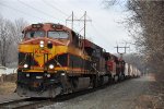 Westbound unit potash empties